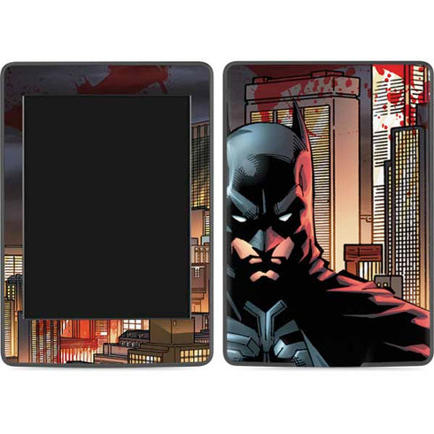 DC Comics Batman The Dark Knight Comic Art in Gotham City Amazon Kindle Skin